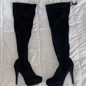thigh high boots
